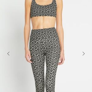 Tory Burch Sports Bra(Small) and Leggings (Medium)